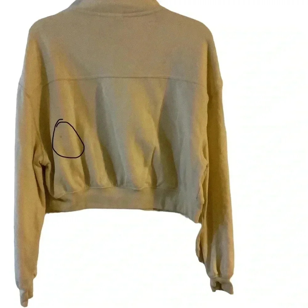 Divided crop‎ sweat shirt - Picture 4 of 6